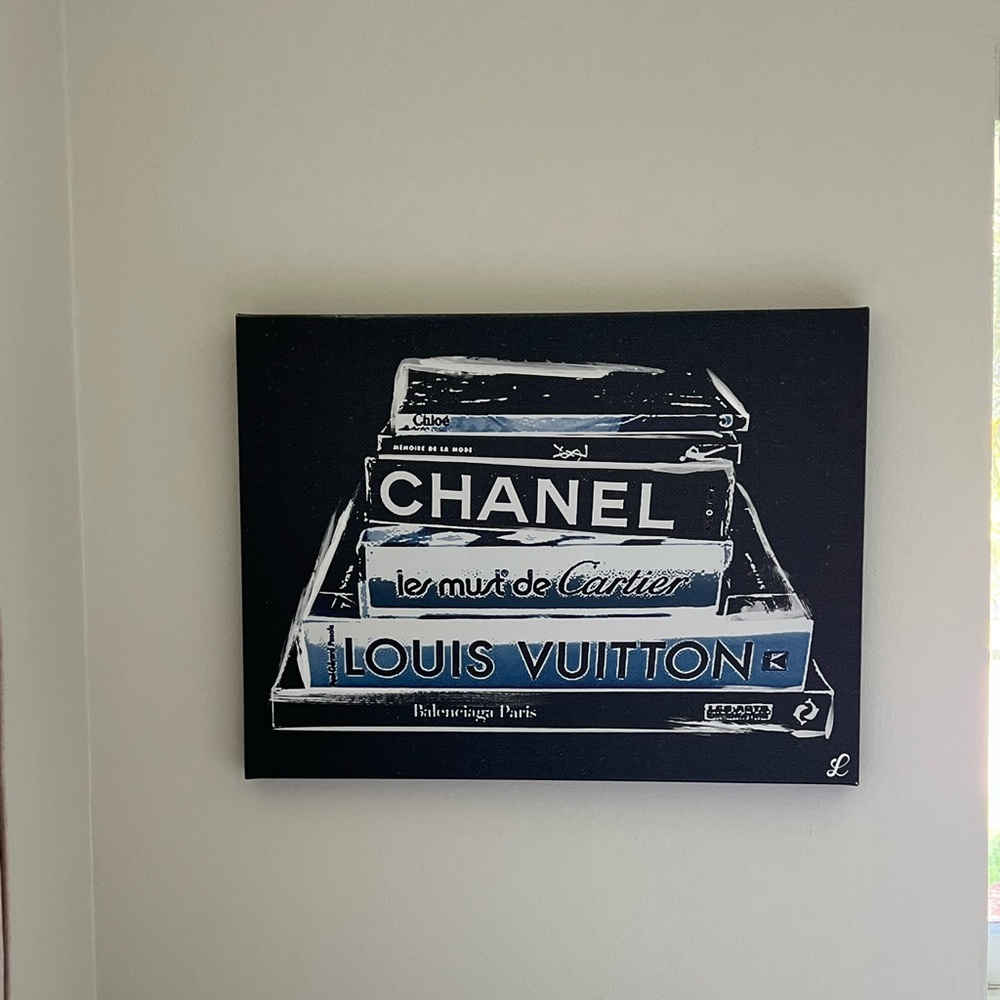 Oliver Gal canvas 24”x18”